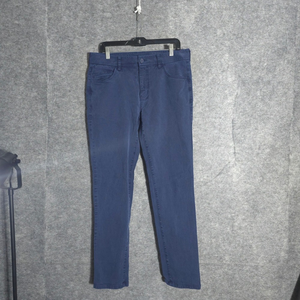 Rhone Commuter Pants Mens 34 Navy Blue Slim Fit Stretch Performance Trousers